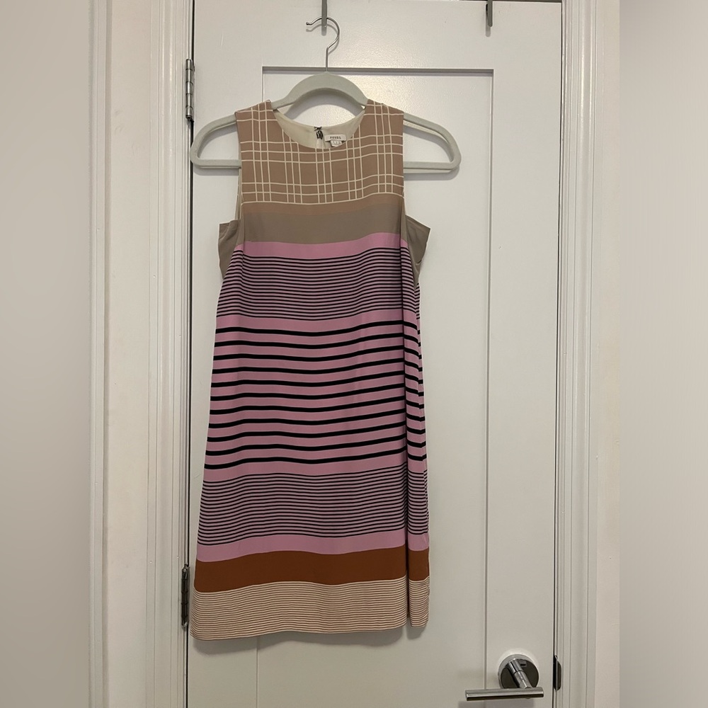 Fossil Striped Sleeveless Dress